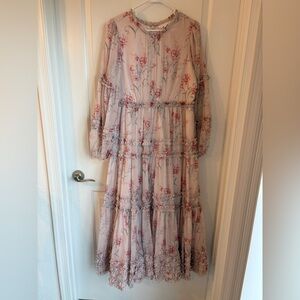 Ivy City Co Blush Pink Floral Dress